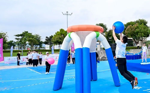 【趣味运动会】投蓝高手